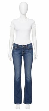 BKE Denim Culture Bootcut Jeans Women’s 27R 30x28 Medium Wash Stretch Low Rise